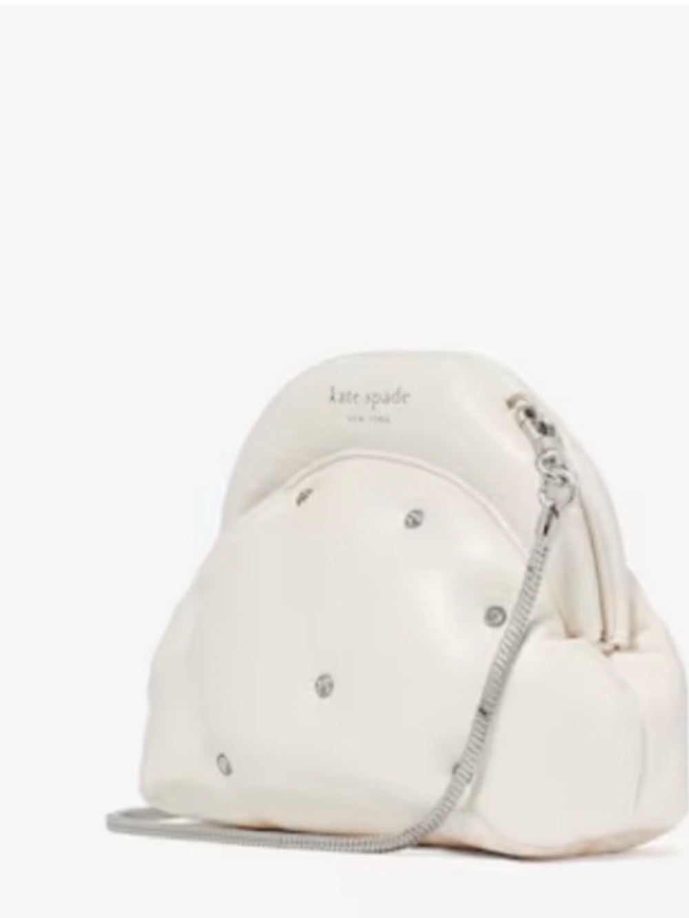 ☁️🤍 CUTEST Kate Spade cloud crossbody bag!!